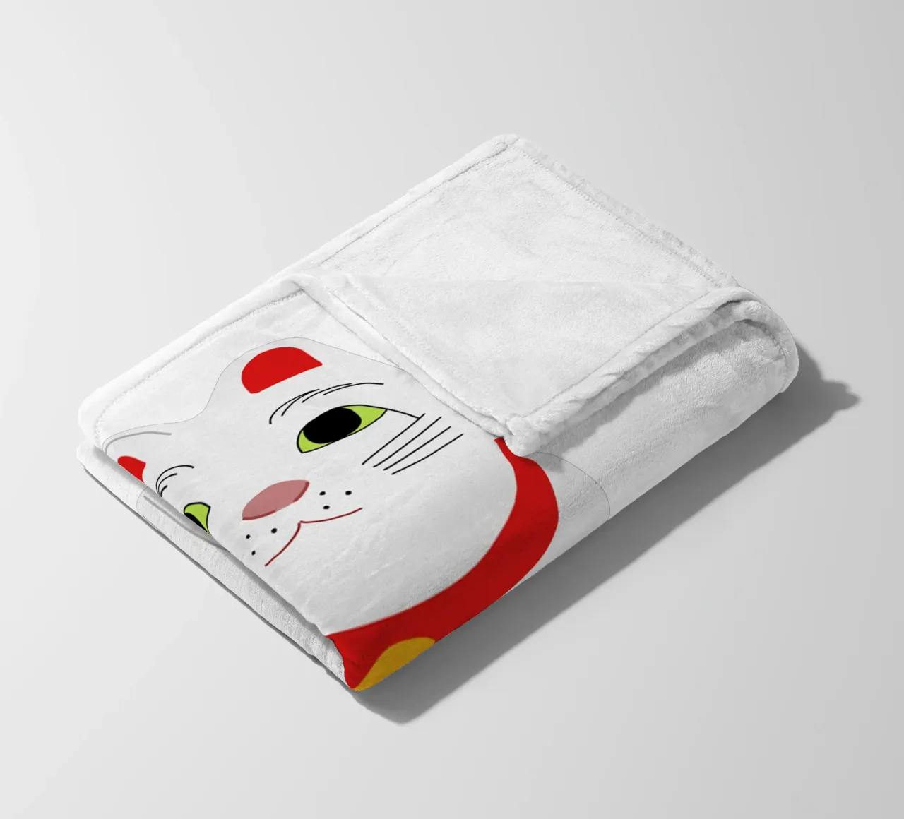 Lucky Cat coperta in pile da Magnific