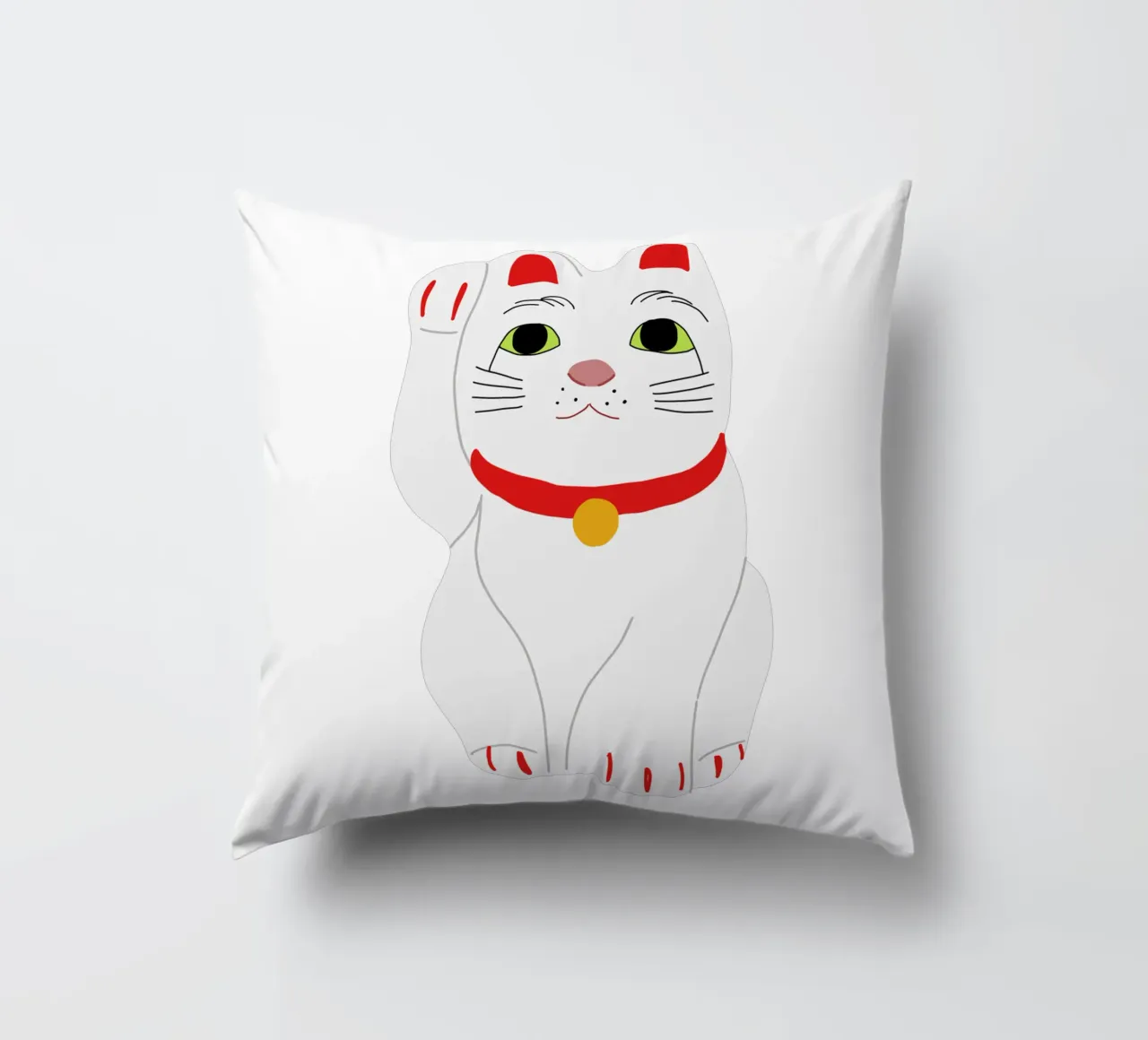 Lucky Cat cuscino da Magnific