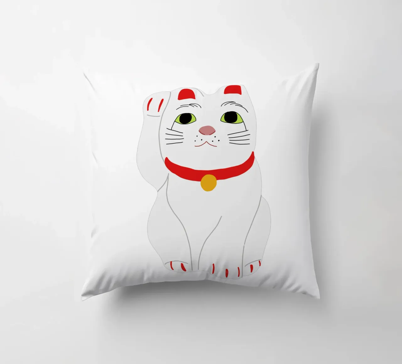 Lucky Cat cuscino da Magnific