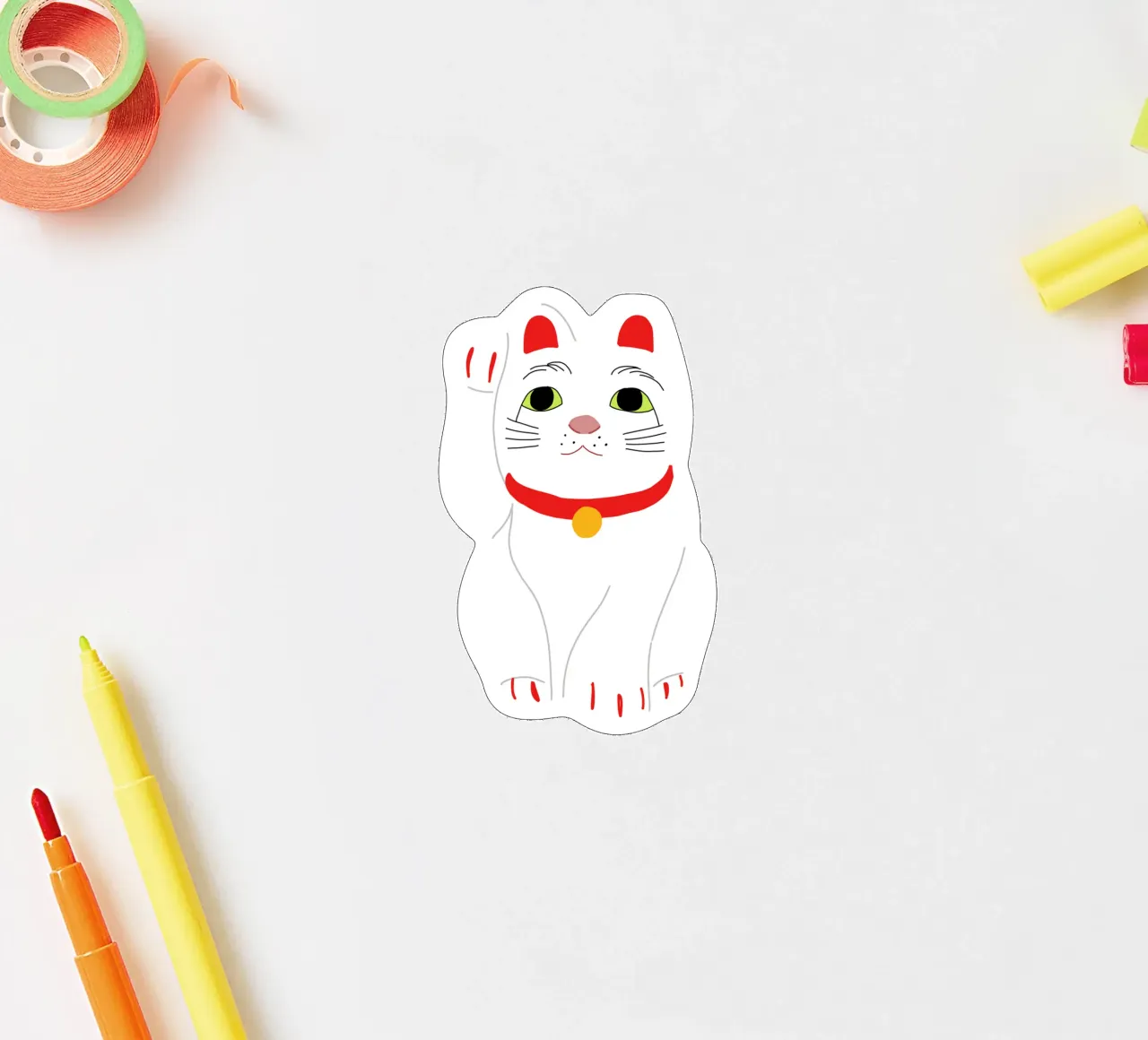 Lucky Cat sticker by Magnific