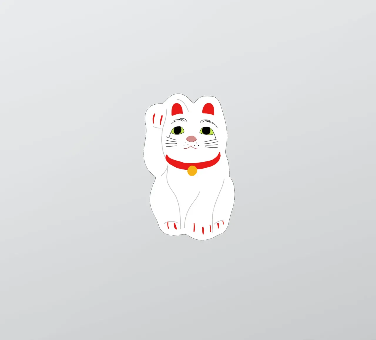 Lucky Cat sticker by Magnific