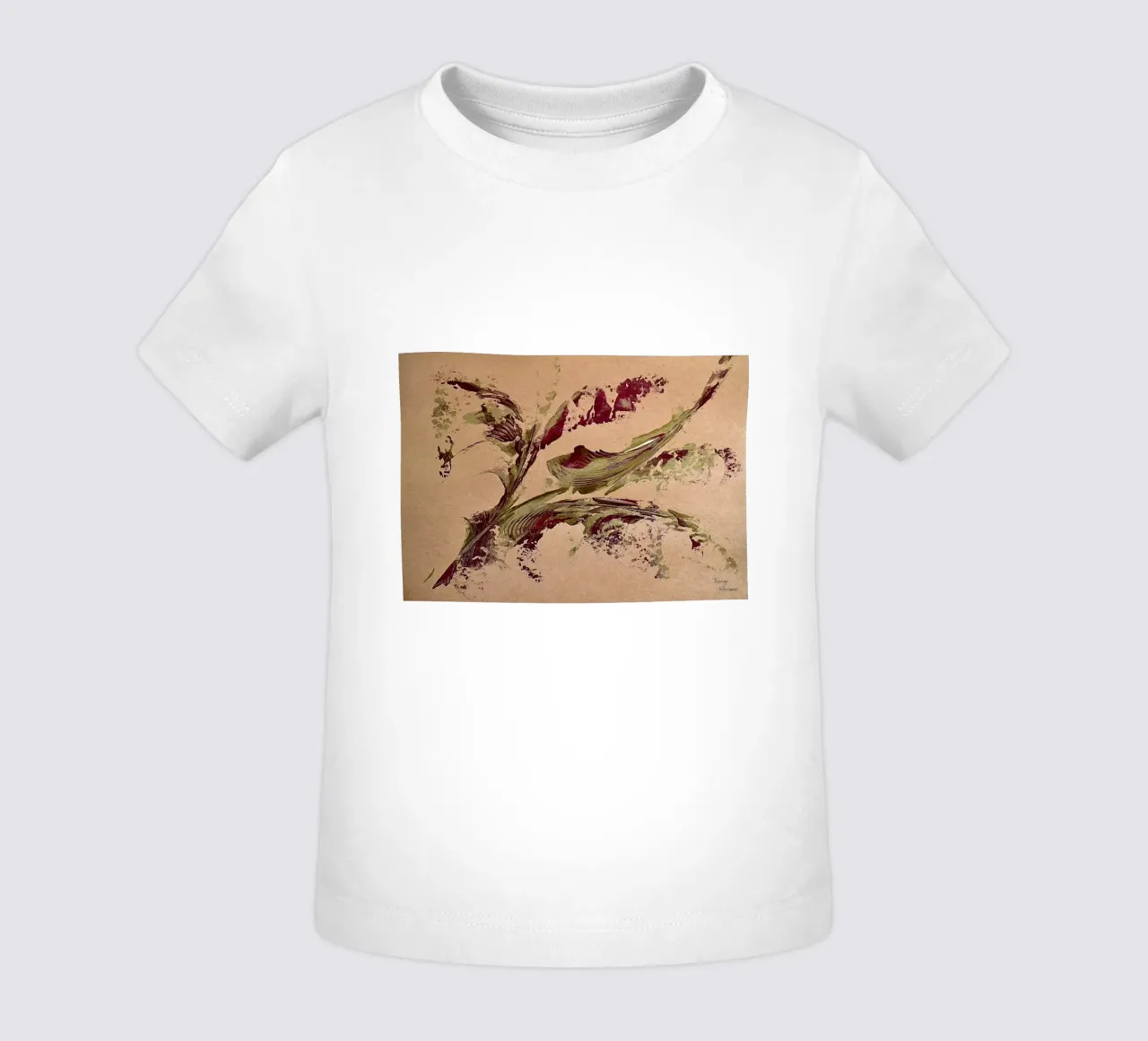 NATURAL STYLE 6 baby t-shirt by Thierry Vobmann Abstract painting