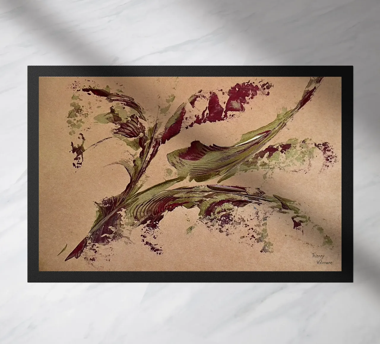 NATURAL STYLE 6 zerbino da Thierry Vobmann Abstract painting