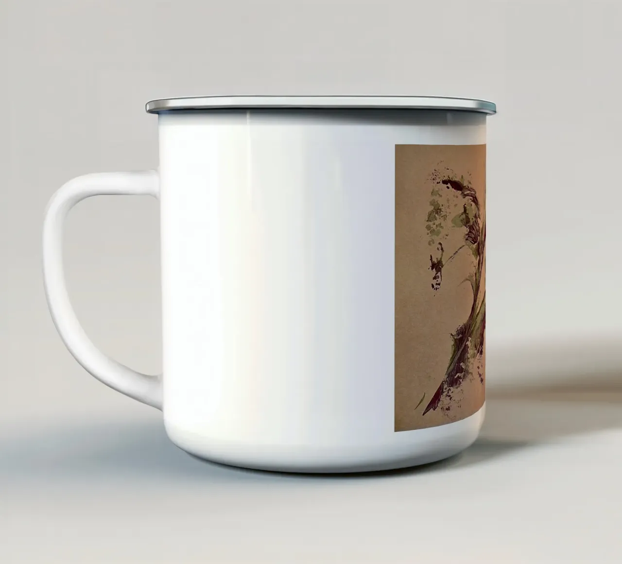 NATURAL STYLE 6 tazza in smalto da Thierry Vobmann Abstract painting