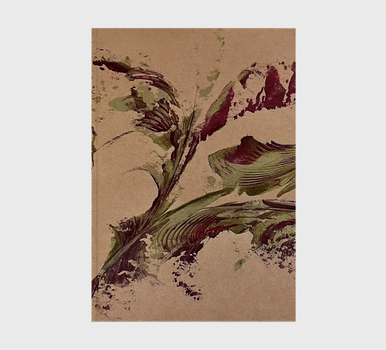 NATURAL STYLE 6 notebook by Thierry Vobmann Abstract painting