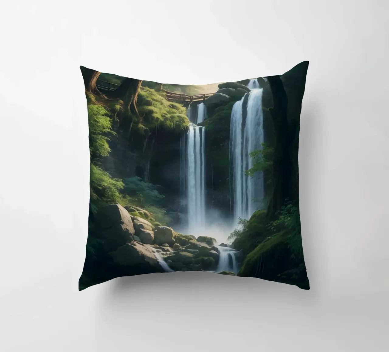 Foresta Nera cuscino da Charnwood Prints