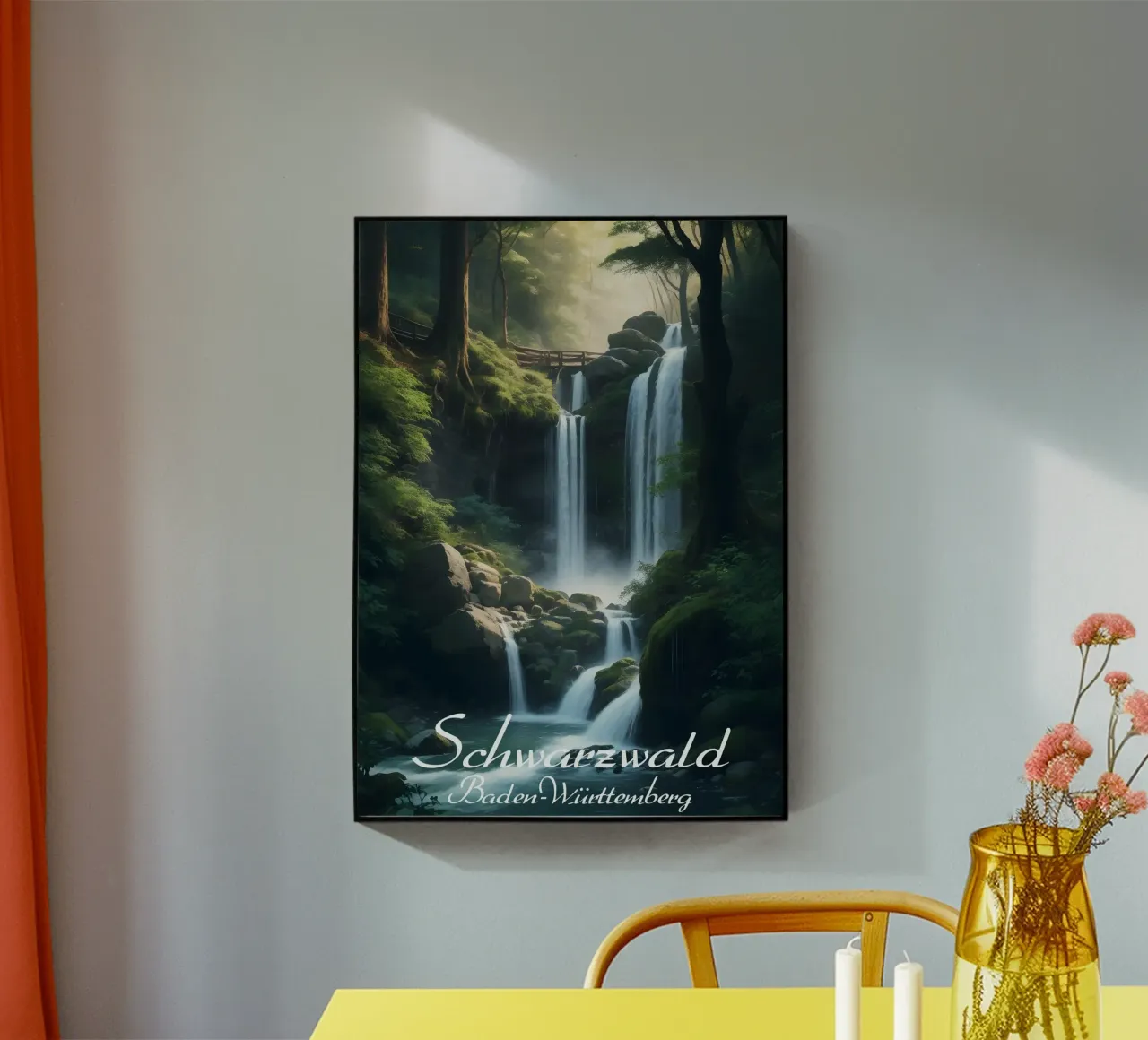 Foresta Nera plexiglass da Charnwood Prints
