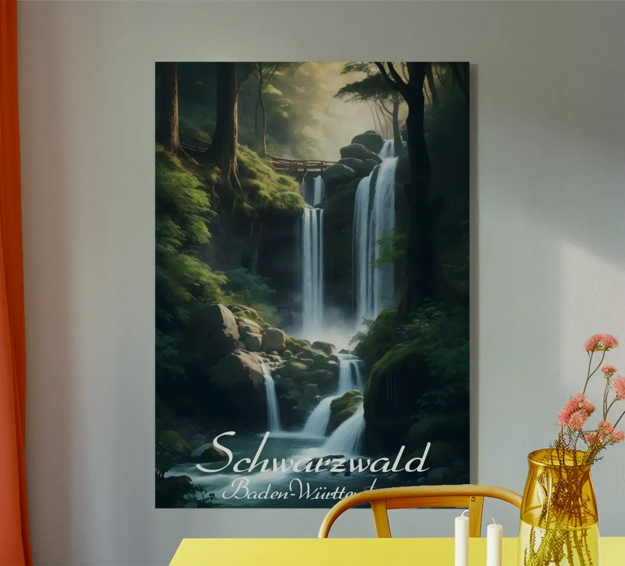 Foresta Nera plexiglass da Charnwood Prints