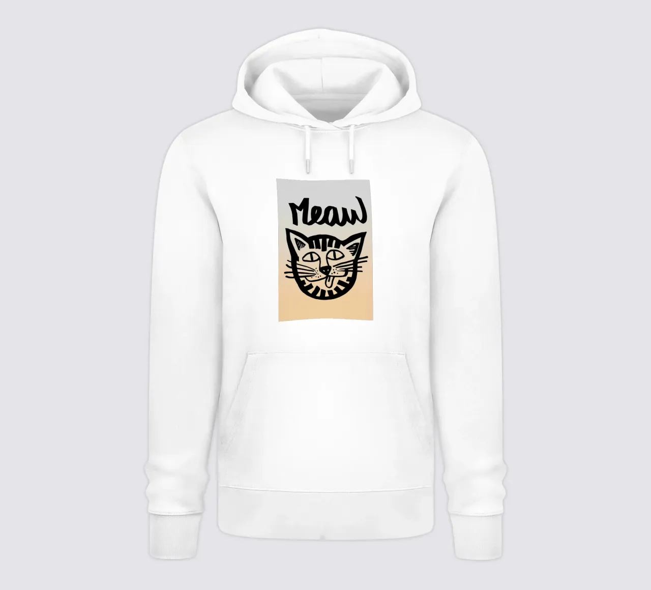 Meaw felpa con cappuccio da Vasare Nar