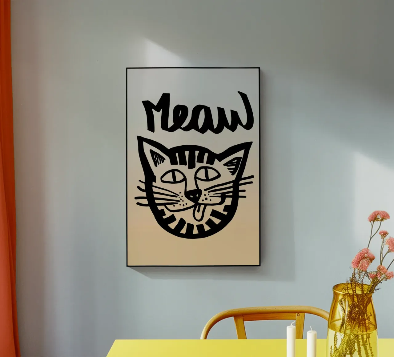 Meaw acrylic glass by Vasare Nar