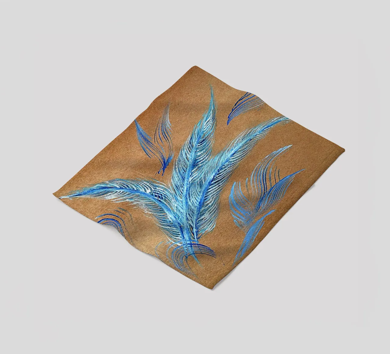 NATURAL STYLE 7 coperta in pile da Thierry Vobmann Abstract painting