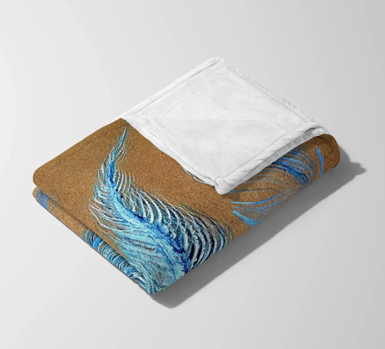 NATURAL STYLE 7 coperta in pile da Thierry Vobmann Abstract painting