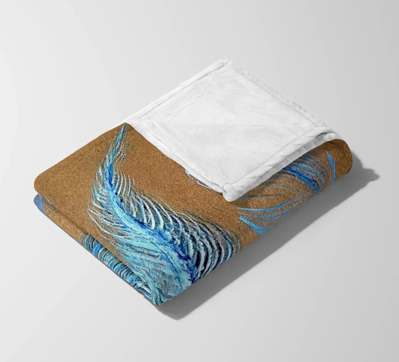 NATURAL STYLE 7 coperta in pile da Thierry Vobmann Abstract painting