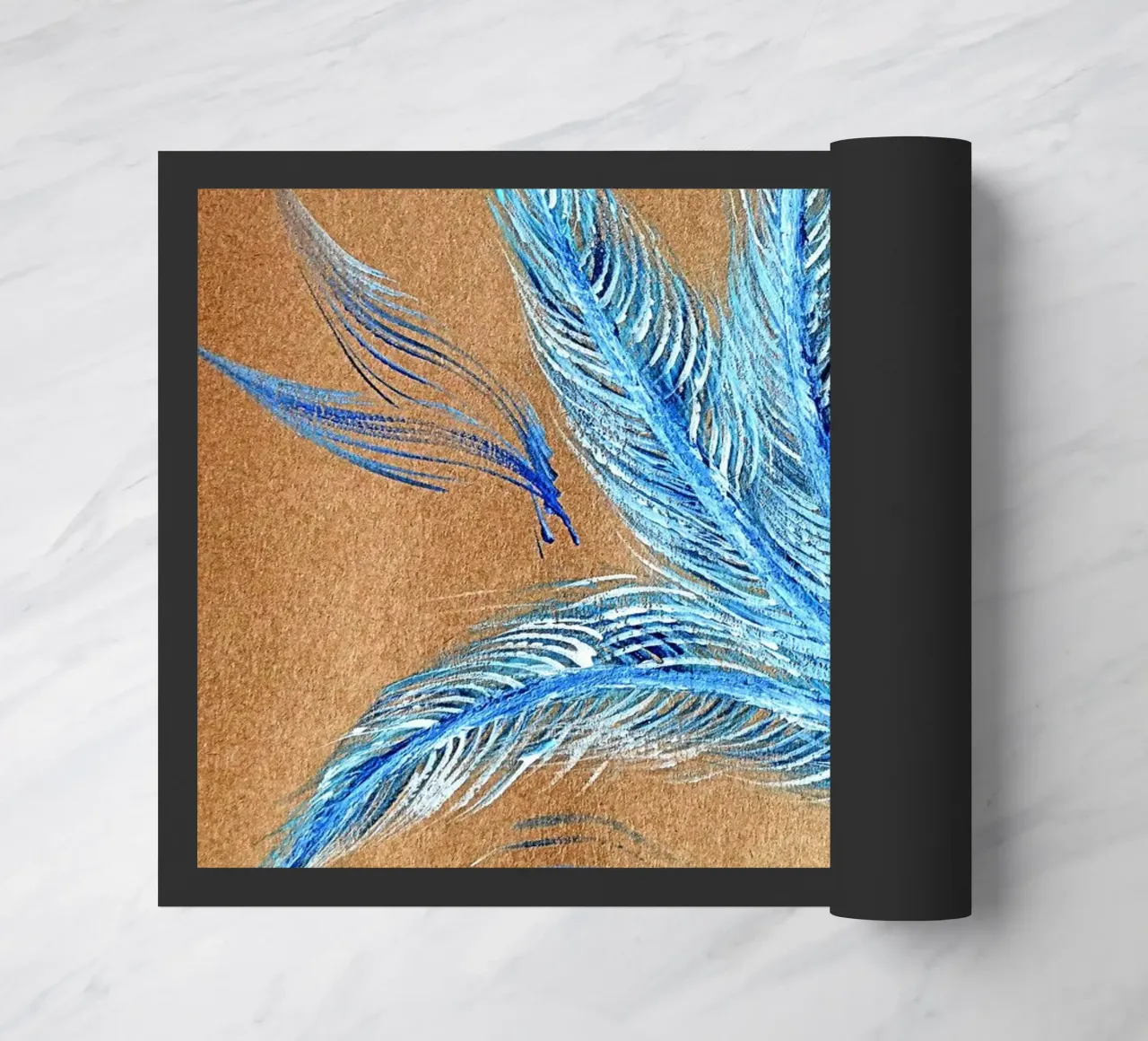 NATURAL STYLE 7 zerbino da Thierry Vobmann Abstract painting