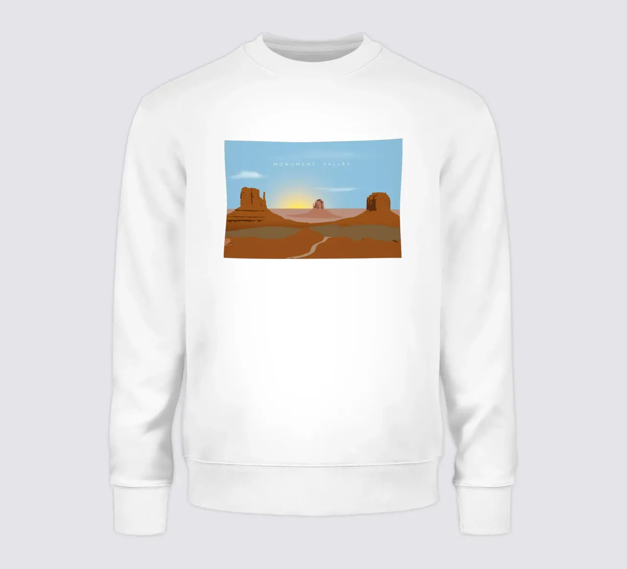 Monument Valley felpa da minimalist designs