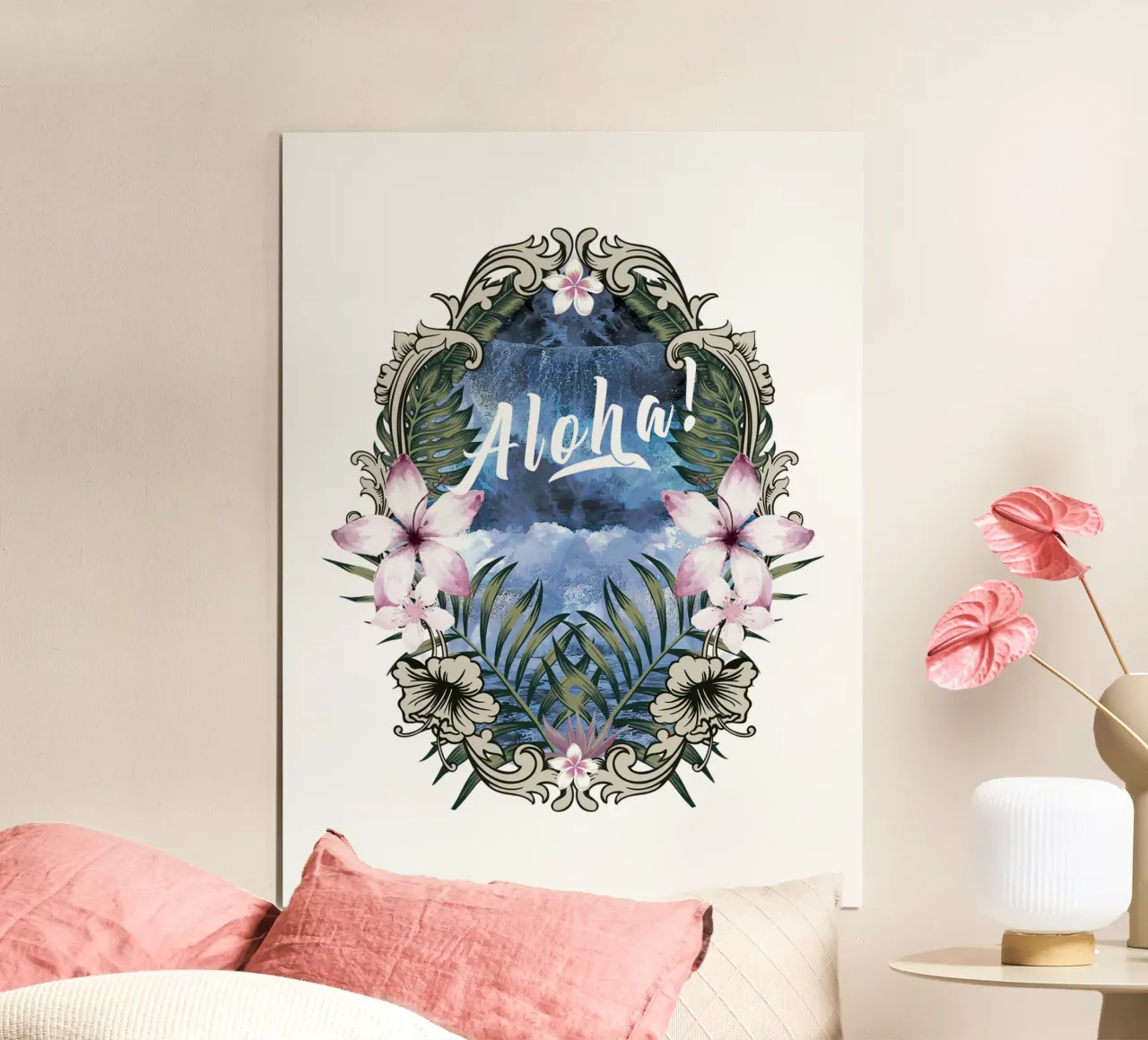 Aloha! Hawaiian Art poster da Magnific