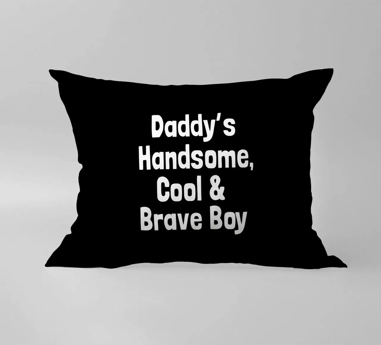 Daddy's handsome, cool and brave boy cuscino da happieeagle