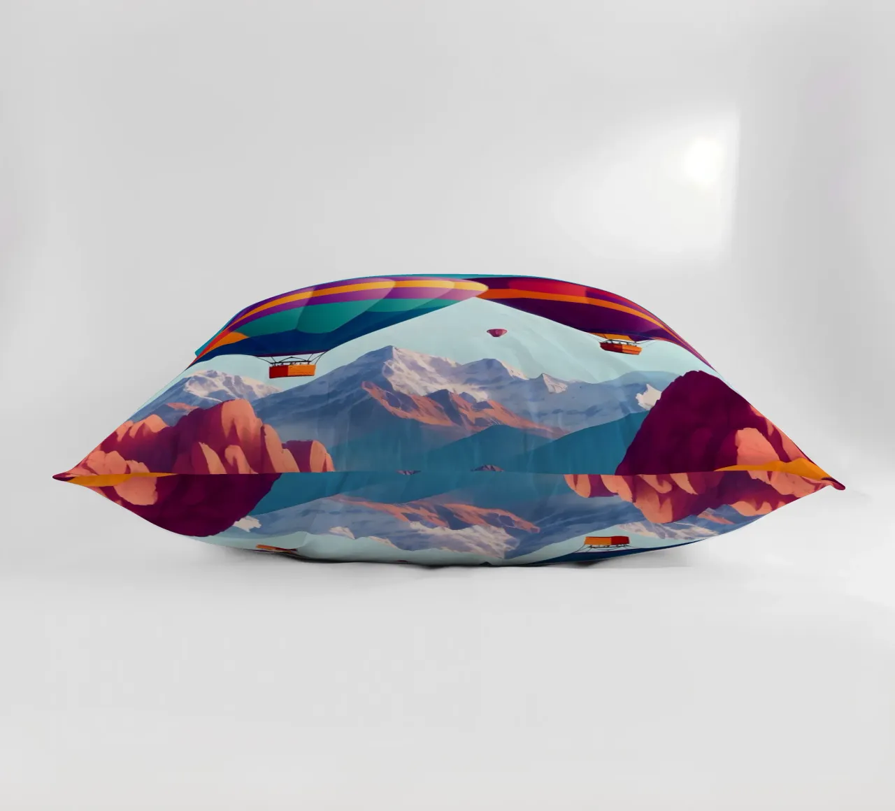 Mongolfiere in Cappadocia cuscino da Charnwood Prints