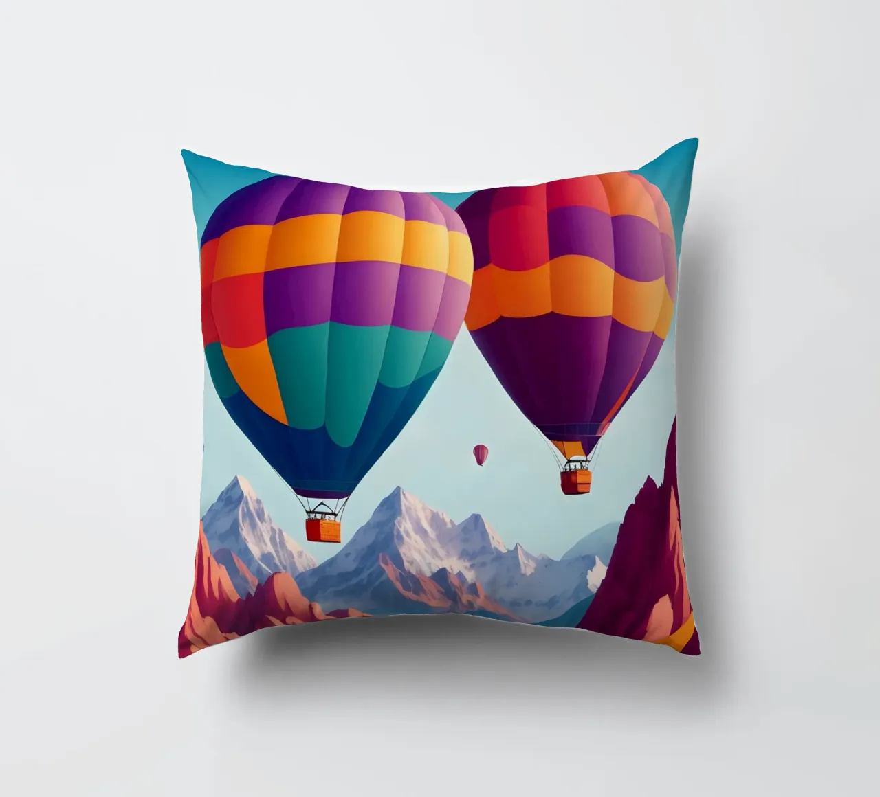 Mongolfiere in Cappadocia cuscino da Charnwood Prints