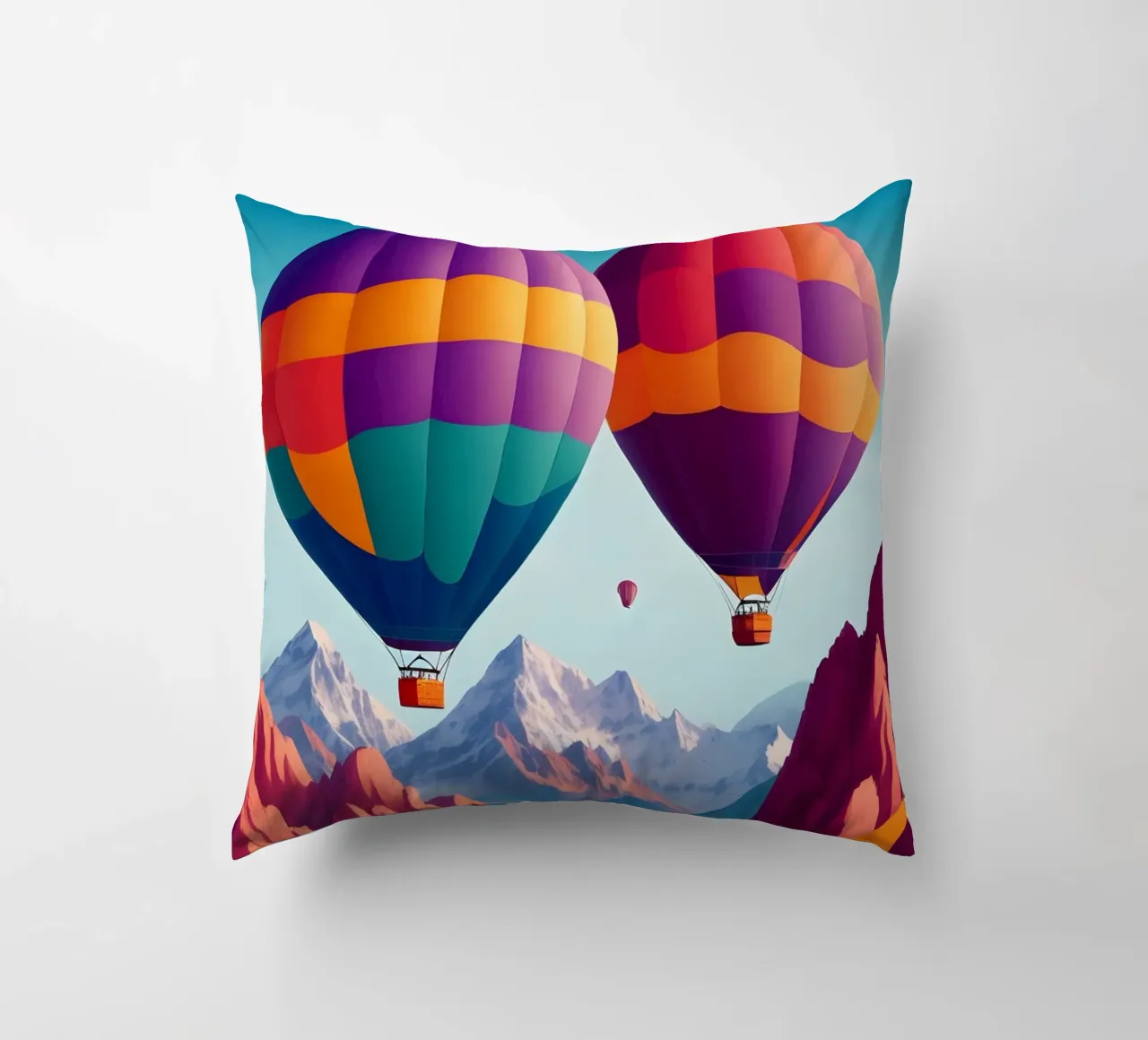 Mongolfiere in Cappadocia cuscino da Charnwood Prints