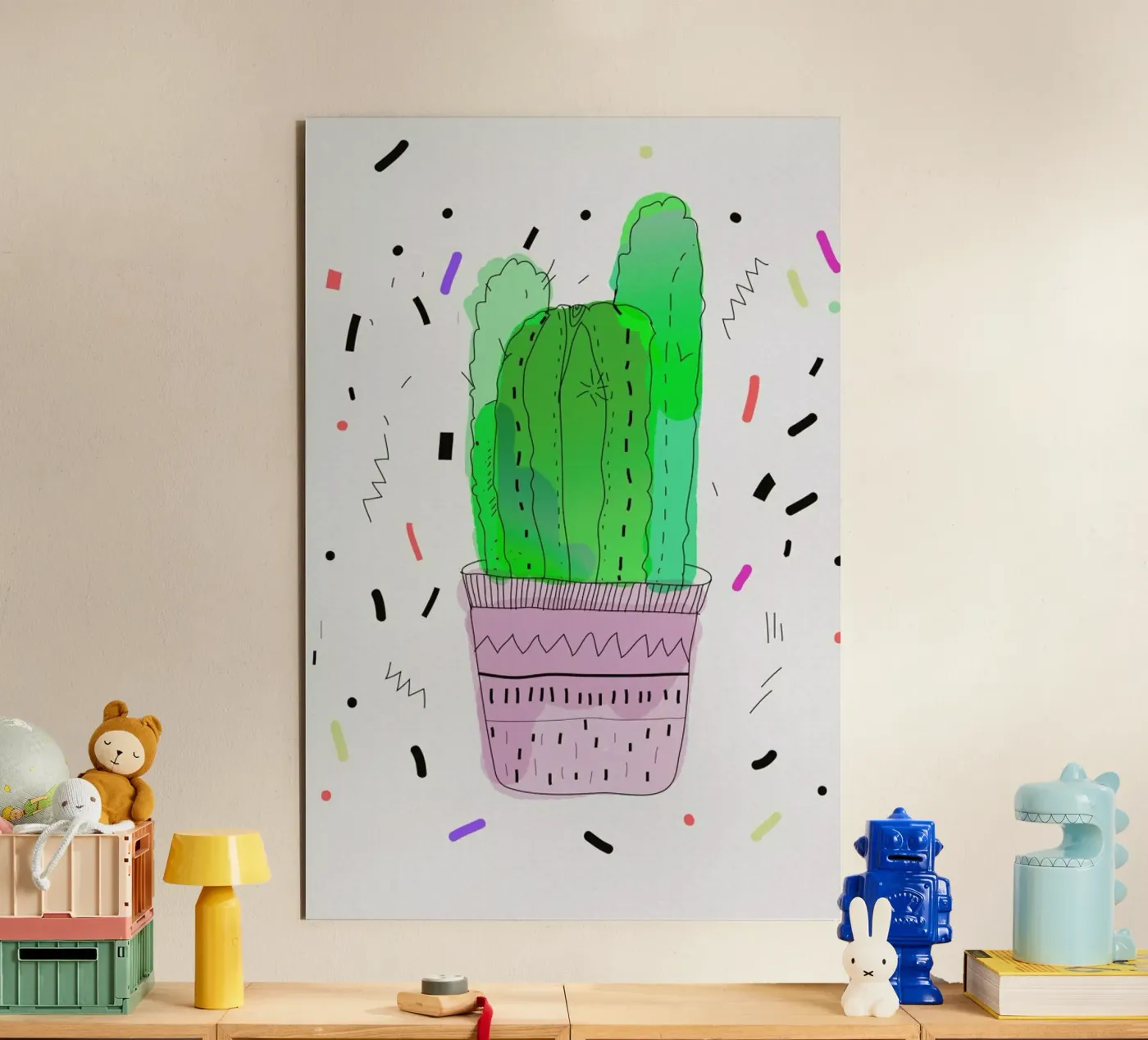 Cactus alluminio dibond da Vasare Nar