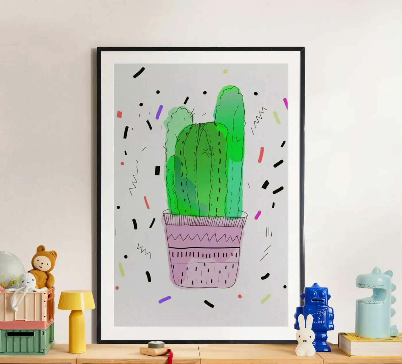 Cactus poster de Vasare Nar