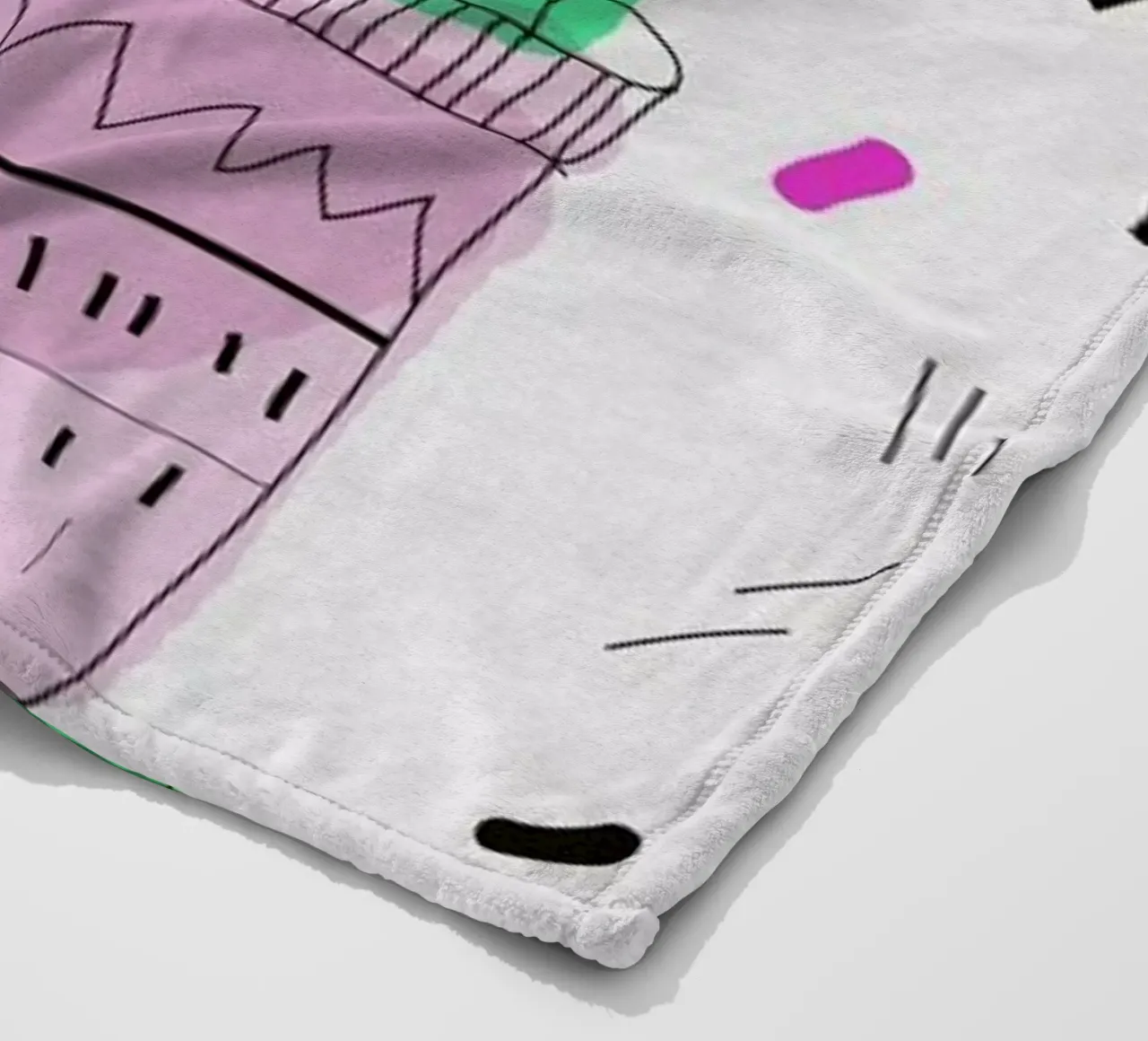 Cactus Fleecedecke von Vasare Nar