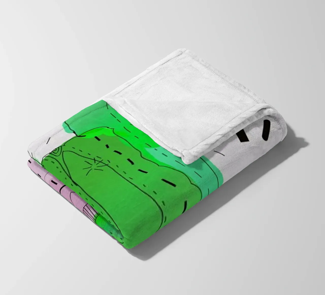 Cactus Fleecedecke von Vasare Nar