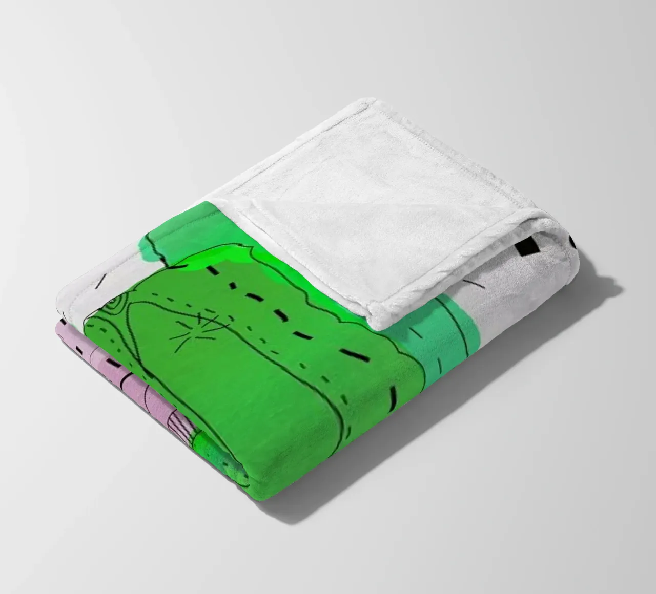 Cactus Fleecedecke von Vasare Nar