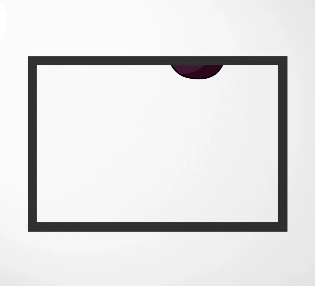 aubergine deurmat van Alina