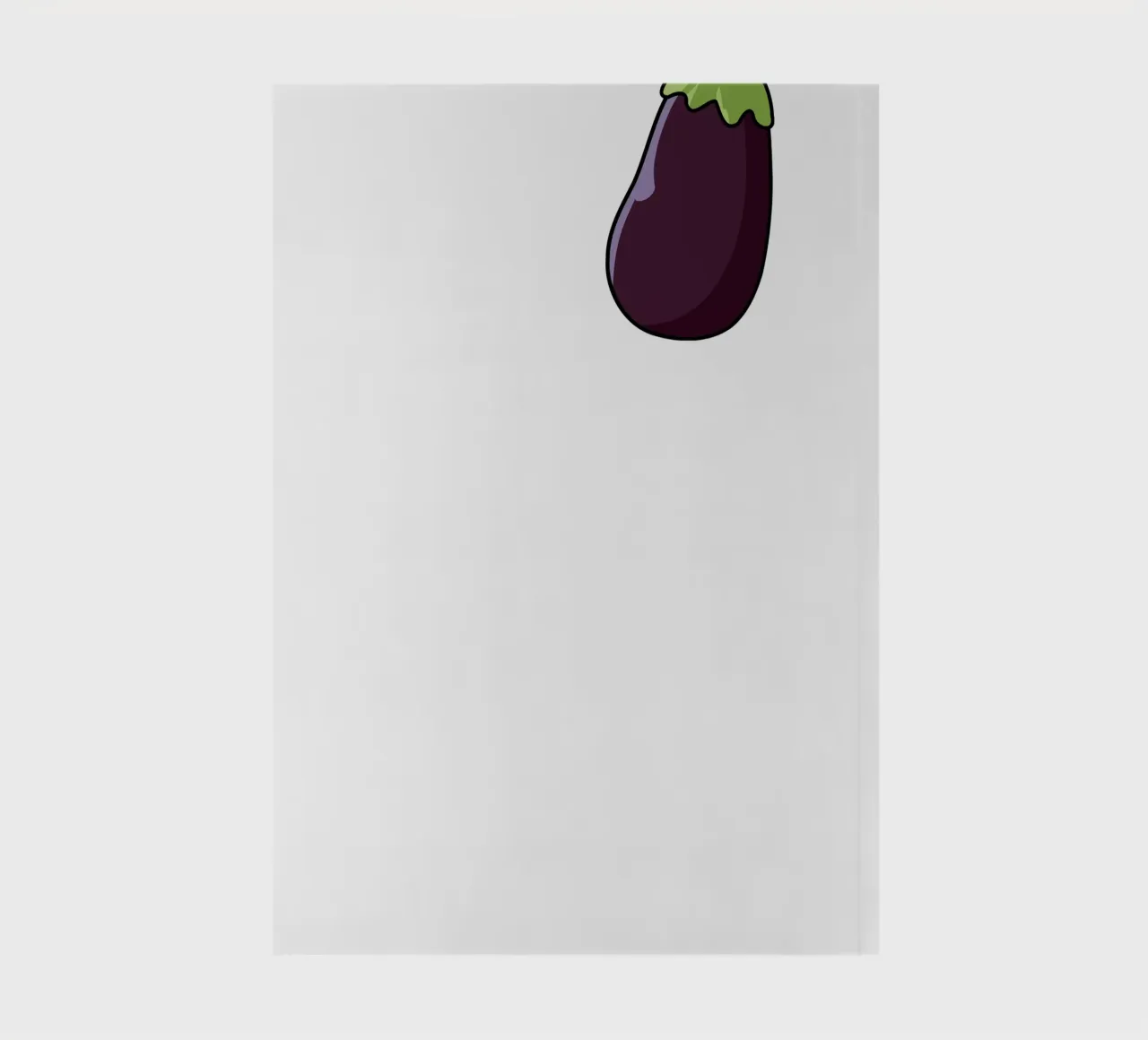 aubergine notebook by Alina