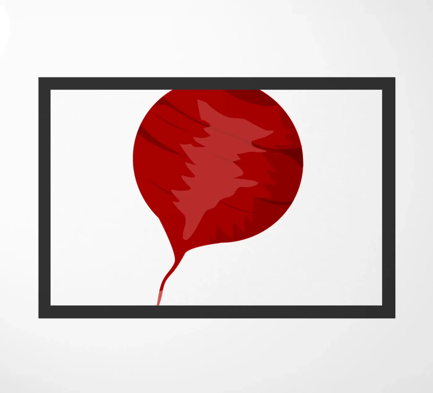 Gemüse 3 doormat by Alina