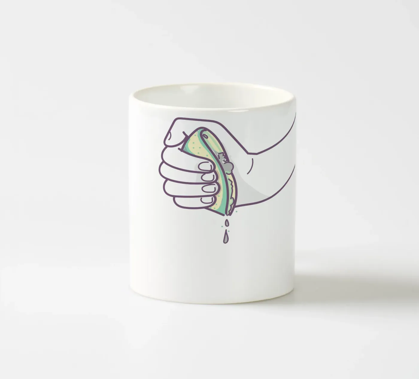 squeese ceramic mug by Alina