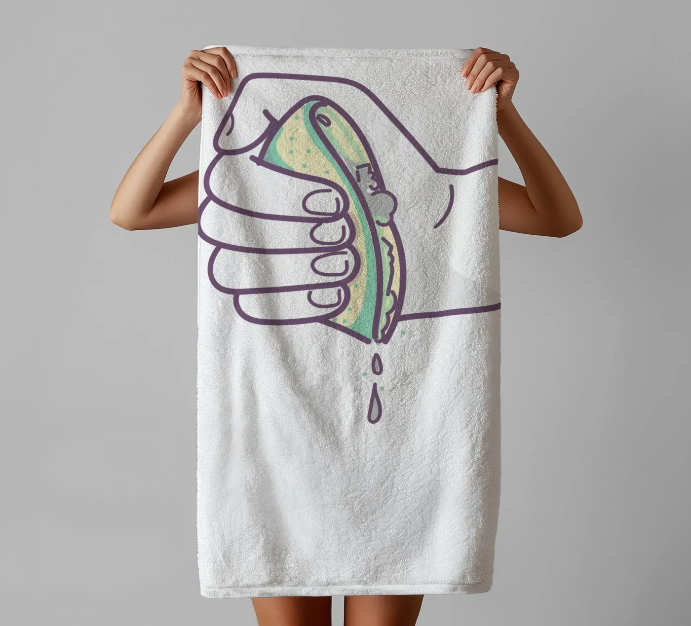 squeese badhanddoek van Alina