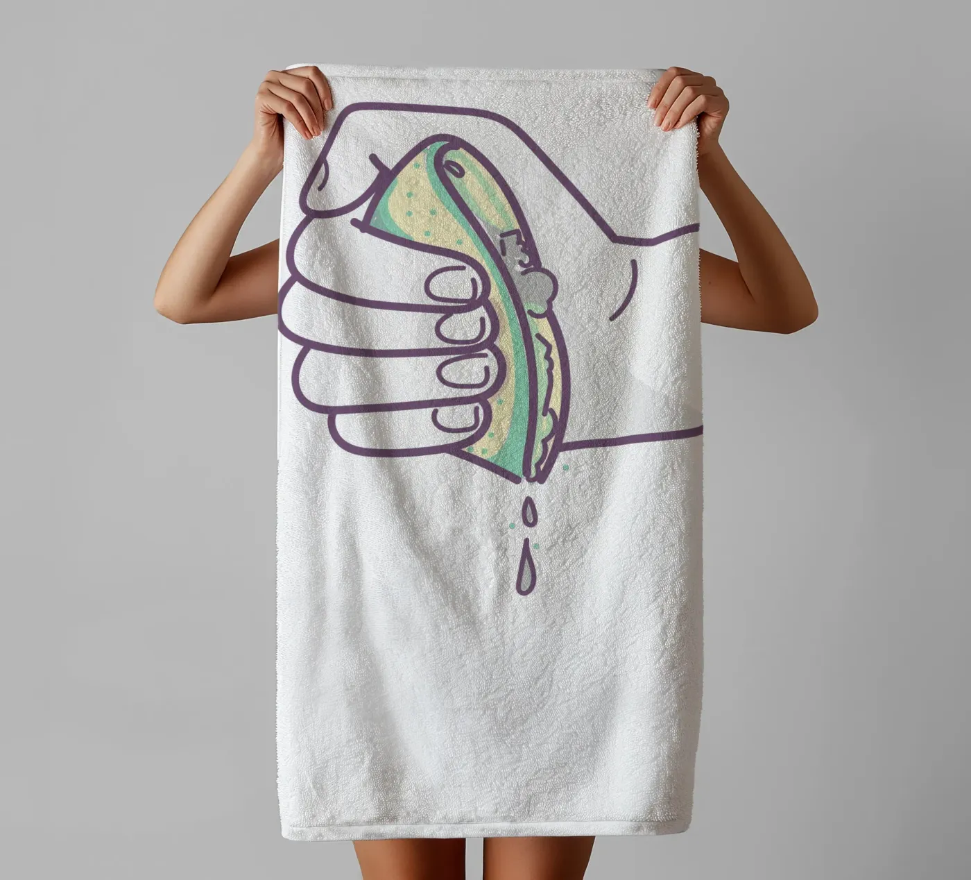 squeese towel by Alina