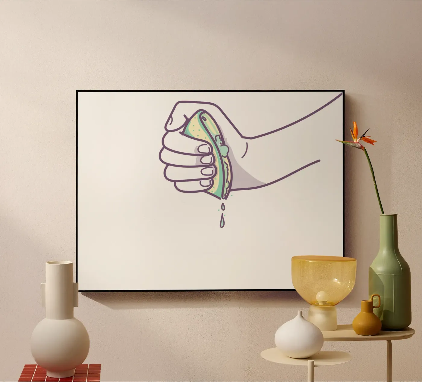 squeese acryl van Alina