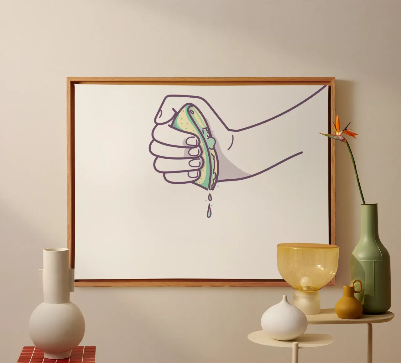 squeese canvas by Alina