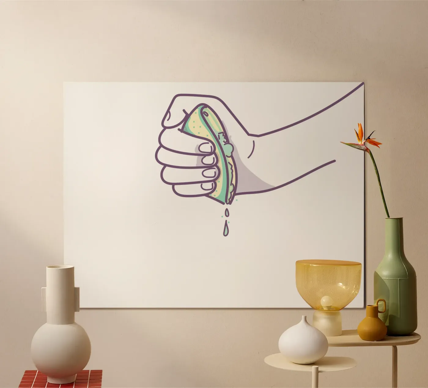 squeese poster by Alina