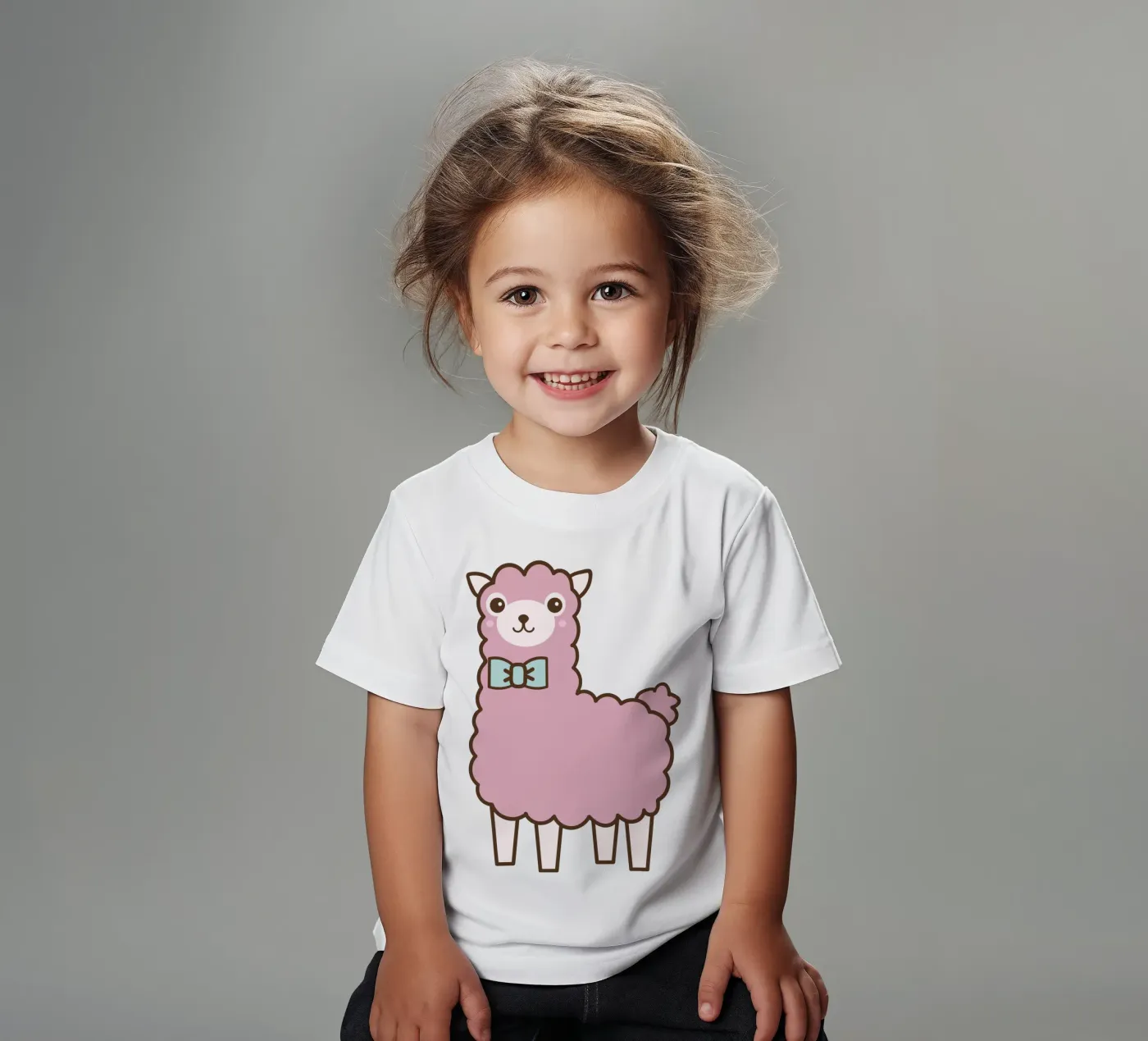 lama t-shirt bambini da Alina