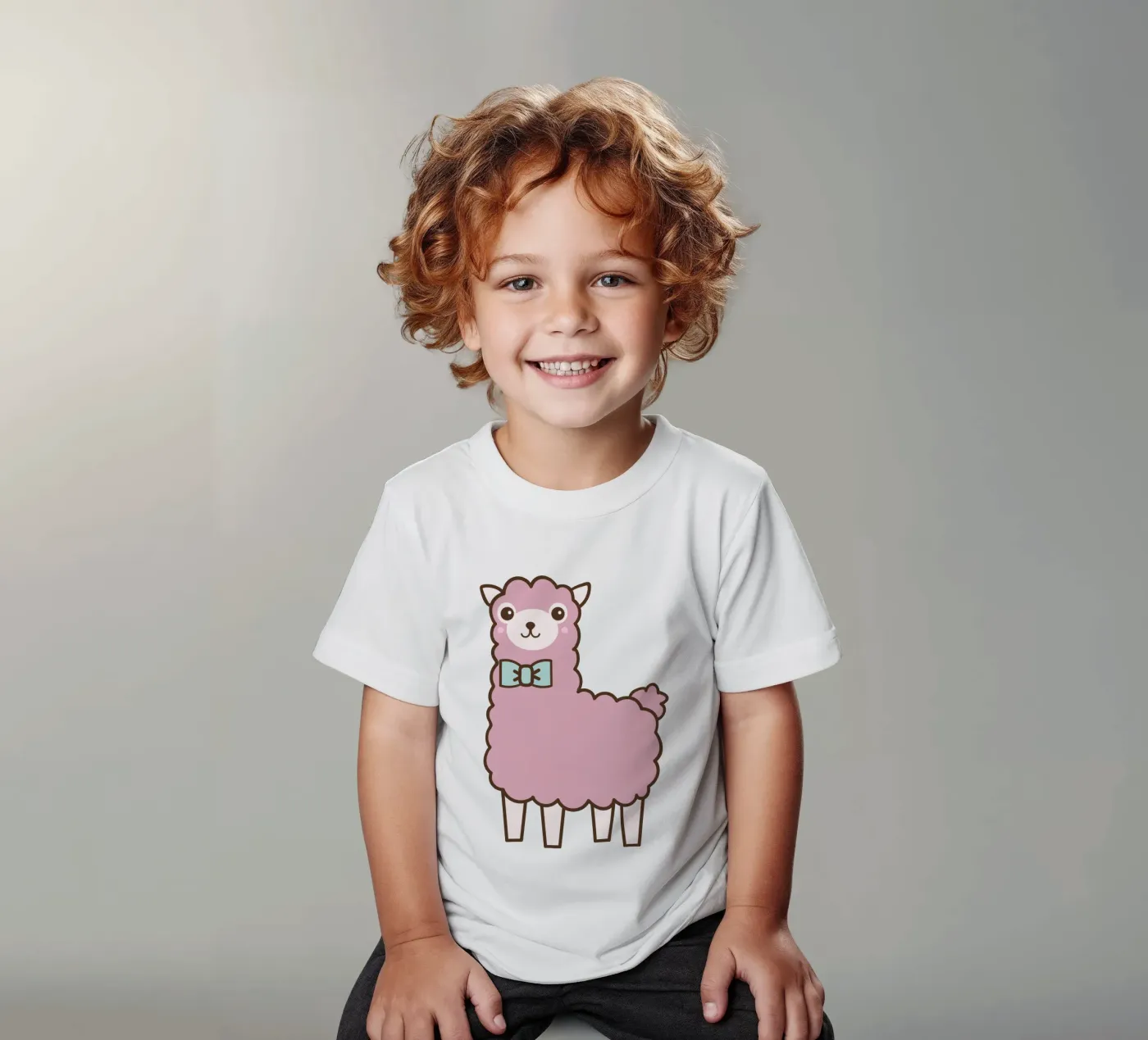lama t-shirt bambini da Alina
