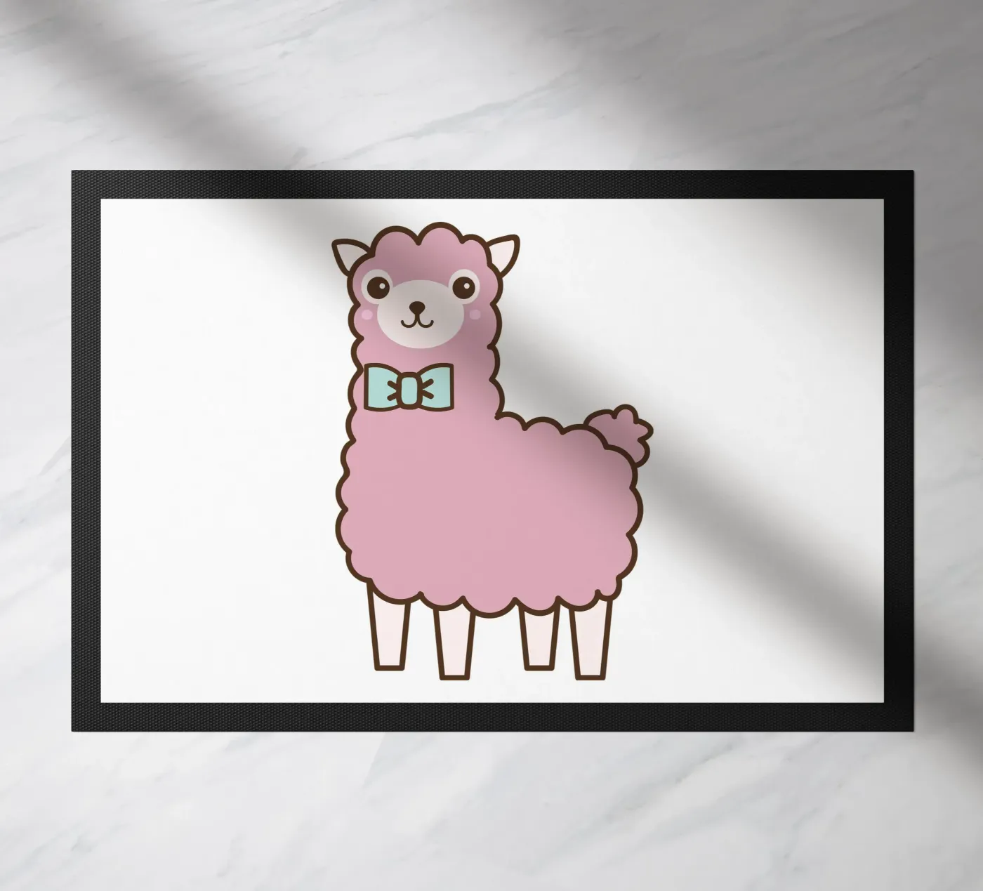 lama Fußmatte von Alina