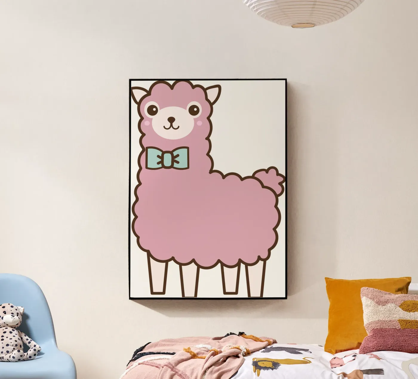 lama Acryl-Glas von Alina