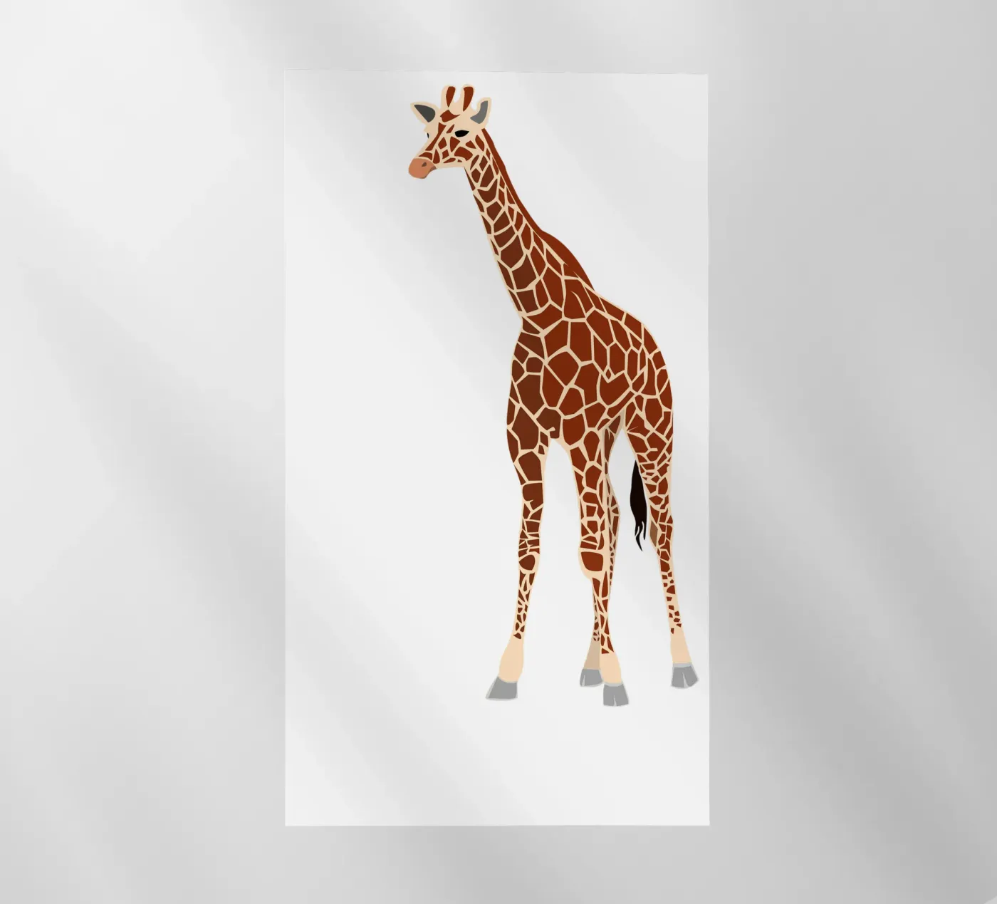 giraffe pellicola backlit da Alina