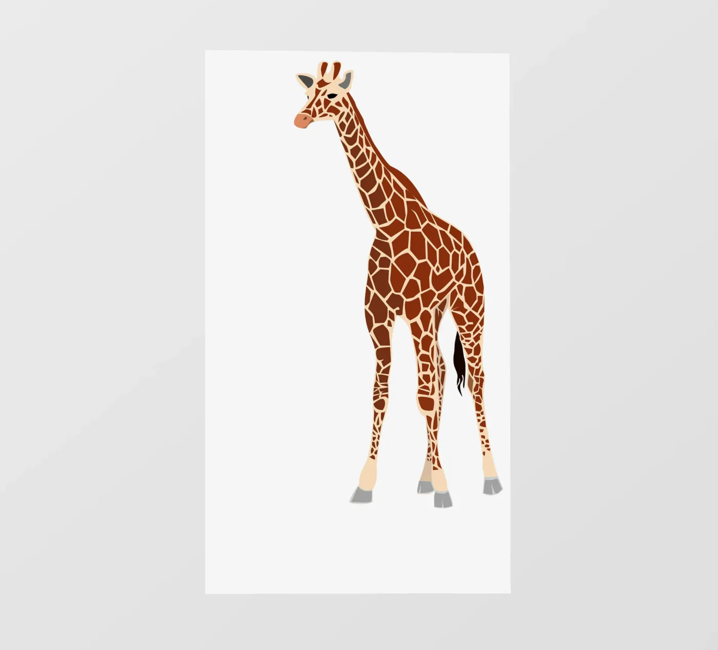 giraffe pellicola backlit da Alina