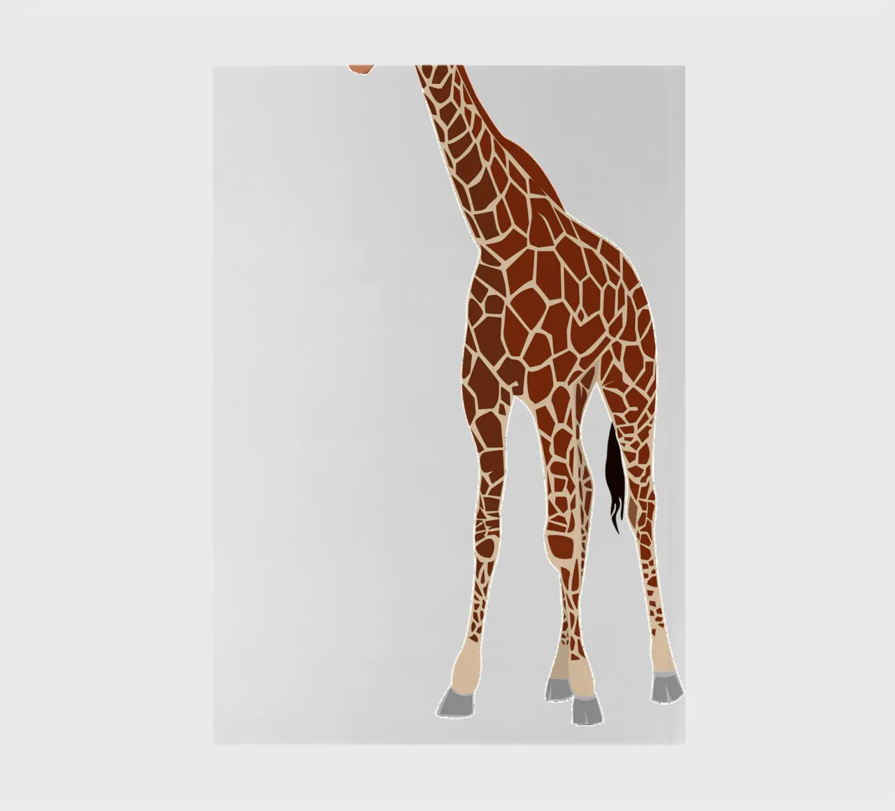 giraffe notebook by Alina