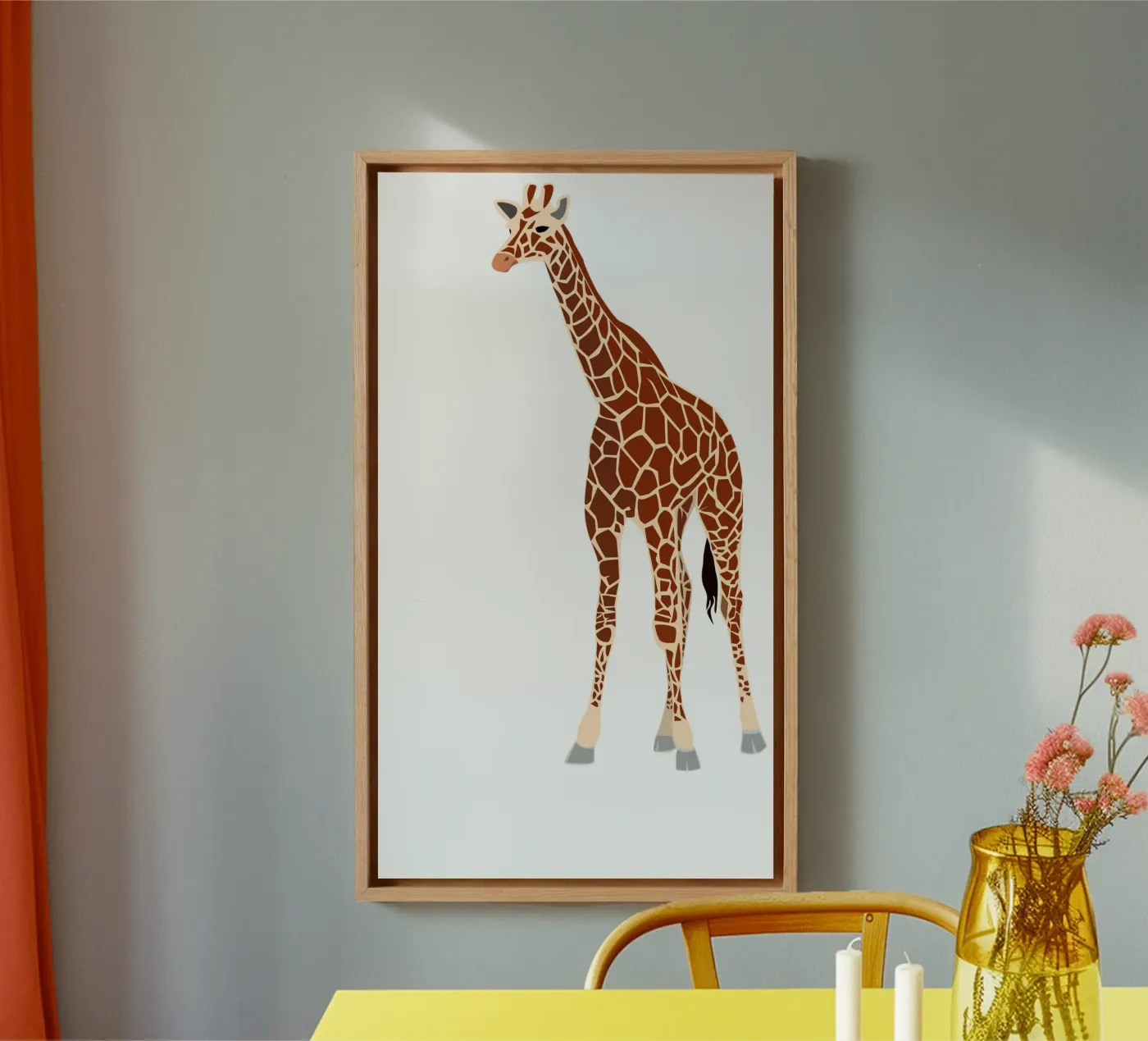 giraffe tela da Alina