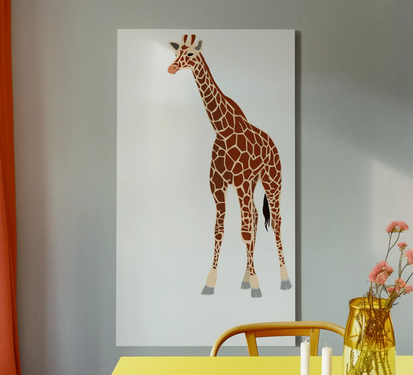 giraffe tela da Alina