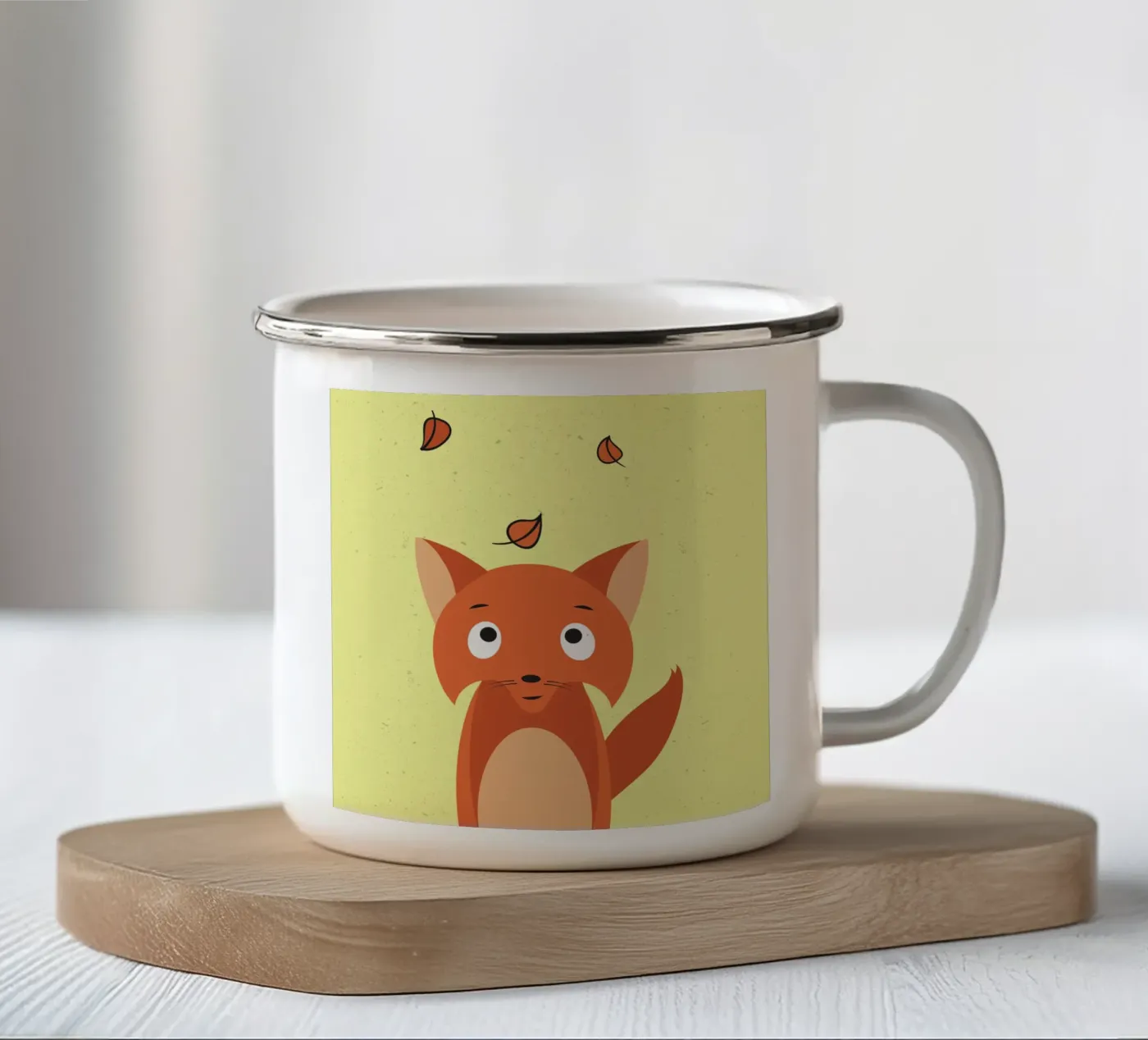 fuchs enamel mug by Alina