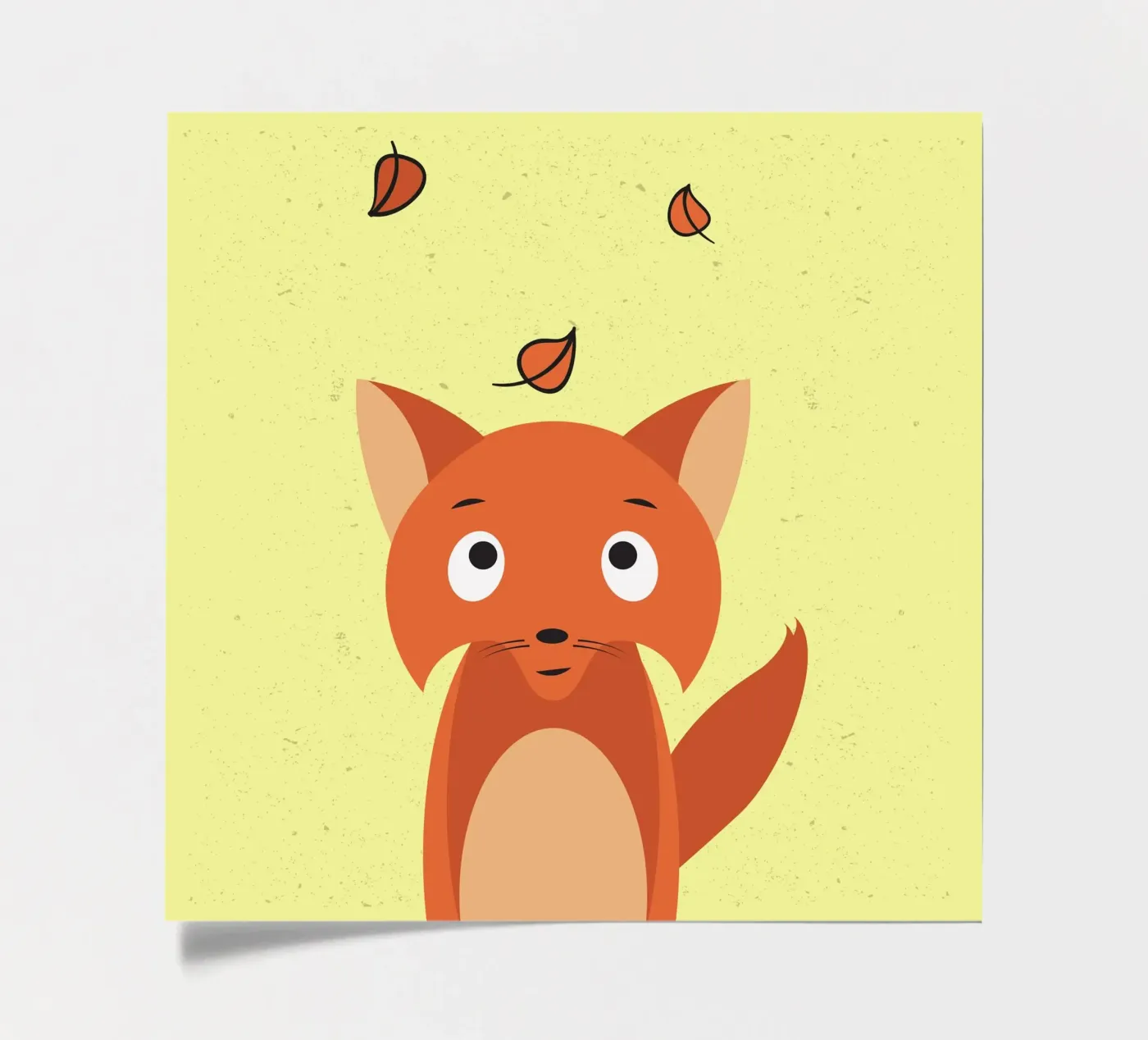 fuchs Stickerbogen von Alina