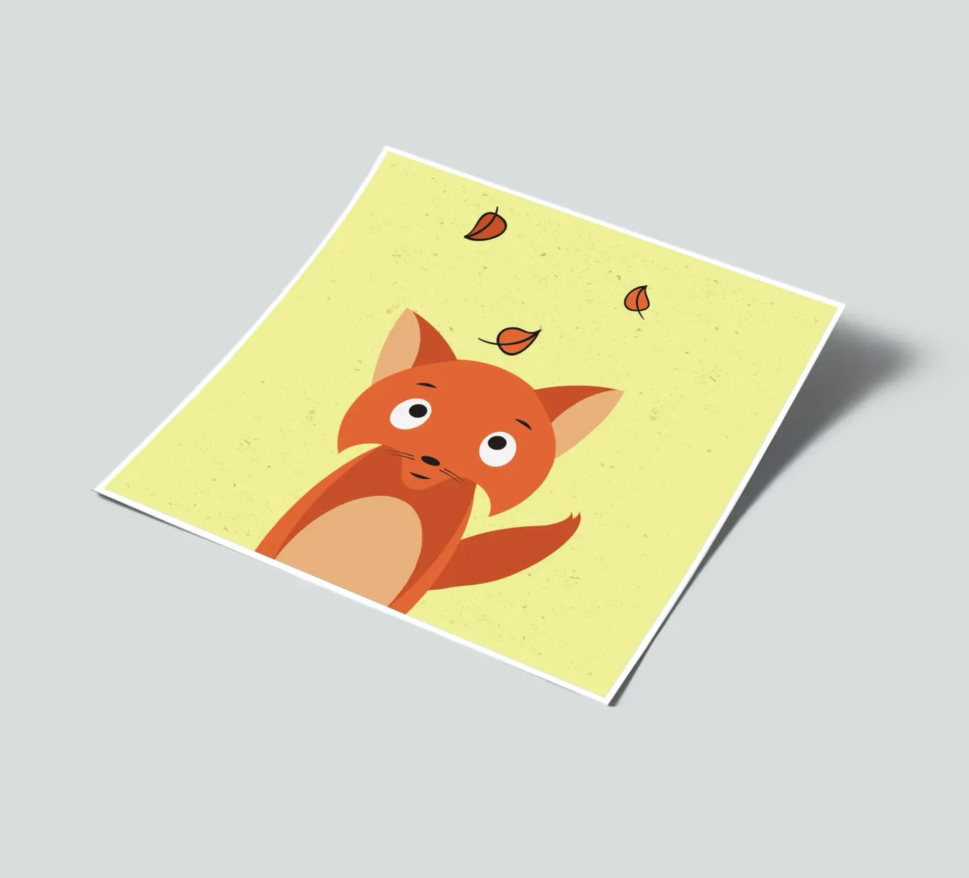 fuchs Stickerbogen von Alina